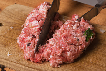 minced meat, pork, beef, minced meat