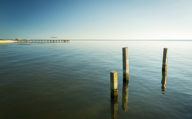 Obraz premium Minimalist Ocean Landscape