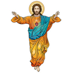 Jesus Christ also referred to as Jesus of Nazareth. The Son of God and symbol of Christianity