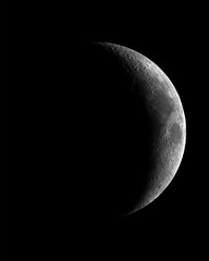 Sliver Crescent Moon