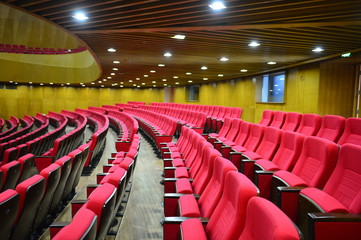 The auditorium seats