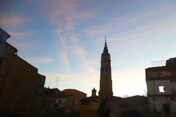 Arquitectura Mudejar en Calatayud,ciudad de la provincia de Zaragoza, Comunidad Autónoma de...