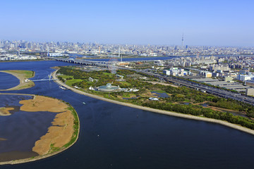 葛西臨海公園／航空写真