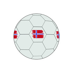 Obraz premium Ball Norwegen