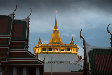 Sraket Rajavaravihara Temple, Bangkok, Thailand