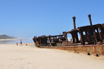 SS Maheno shipwreck 2