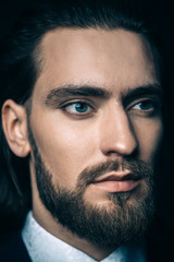 Obraz premium face of handsome man