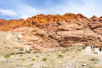 Zelfklevend Fotobehang Red Rock Canyon Las Vegas © vichie81
