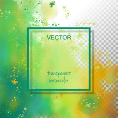 Abstract Watercolor Splash