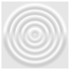 Abstract gray convex circles background. Vector design element.