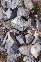 dirty rocks background, texture. nature, pattern, vignette.