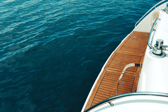 Summer Travel Travel Vacation Adventure Concept. Cruise Yachts In Harbor At The Pier