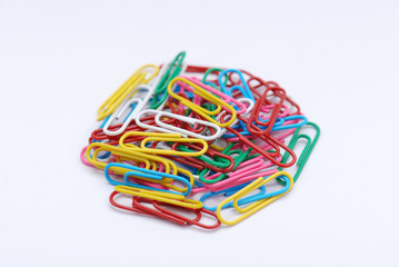 Multi color accessories Used in work.