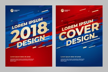 Layout Template design for sport