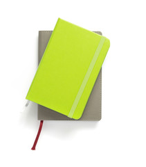 notebook isolated at white background