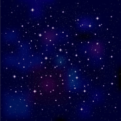 Night sky,Stars in night sky,The background uses a grid gradient tool.
