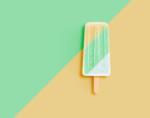 Realistic clean and pastel icecream, vector illustration