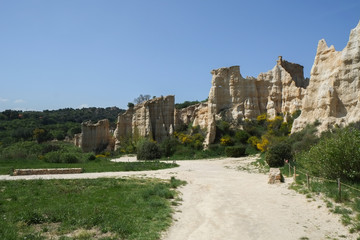 Les Orgues d'Ille-Sur-Mer, Languedoc-Roussillon, France