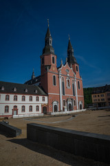Fototapeta na wymiar Prüm Kirche Kloster Platz