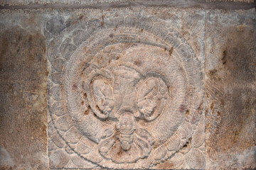 Chalukyan Hindu temples Navabrahma and Jogulamba temple, Alampur, Telengana, India