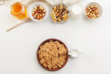Bowl of healthy muesli