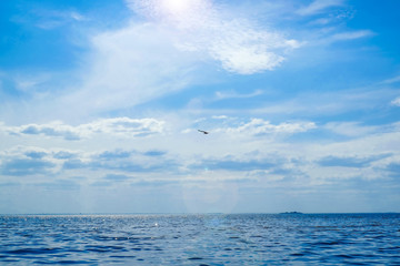 Blue Sky with clouds