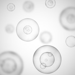 Science background with cells. Graphic concept for your design