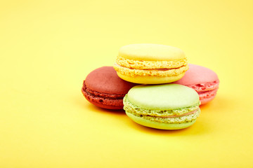 Sweet Dessert Macaron or macaroon