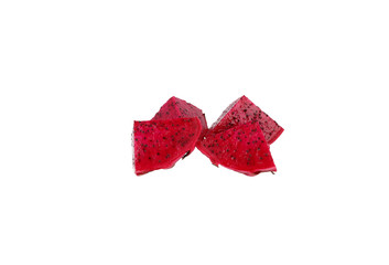 Dragon fruit parts red
