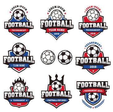 Vector Football Cup Logo