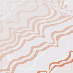 rose gold Marble background, colorful design. vector illustration