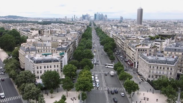 Avenue de la Grande Armée, view from Arc de Triomphe