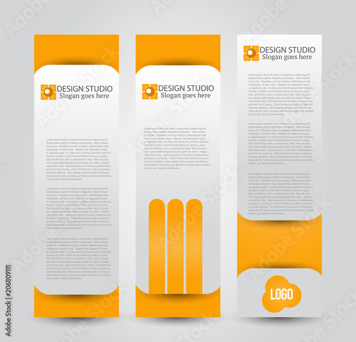 Banner Template Abstract Background For Design Business