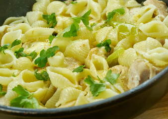 Salsa Verde Chicken Pasta