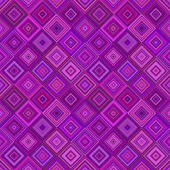 Abstract geometric diagonal square pattern background - repeatable graphic design