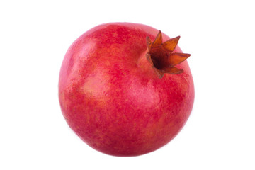 pomegranate isolated on white background  without shadow