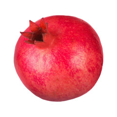 pomegranate isolated on white background  without shadow
