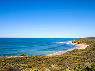 Fototapeta na wymiar Beautiful view of Bells beach, Australia