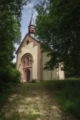 Fototapeta na wymiar Kirche auf Petrisberg
