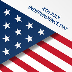 Happy independence day United States of America 4th of July.