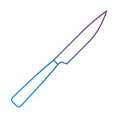 knife cutlery tool icon vector illustration design
