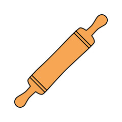 bakery roller isolated icon vector illustration design