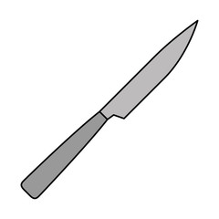 knife cutlery tool icon vector illustration design