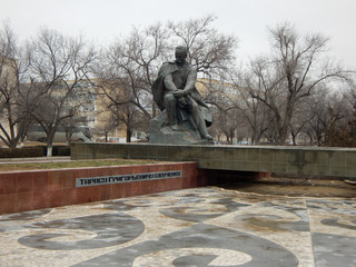 Monument to Taras Shevchenko.