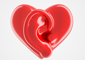 can listen- concept image - 3D Rendering