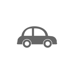 Car icon. Vector illustration, flat design.