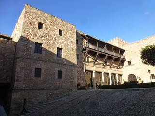 Fototapeta premium Sigüenza, ciudad de la provincia de Guadalajara, en la comunidad autónoma de Castilla La Mancha, España