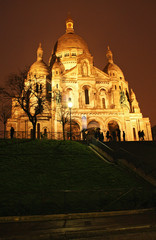 Famous religious building in Paris, Europe