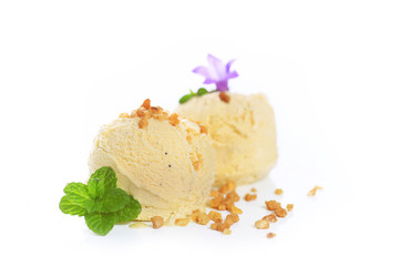 glace à la vanille
