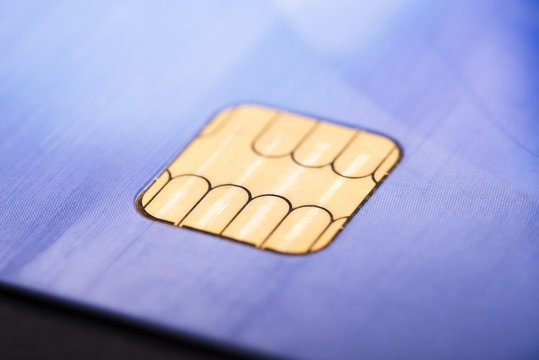Chipkarten Modul einer Smartcard